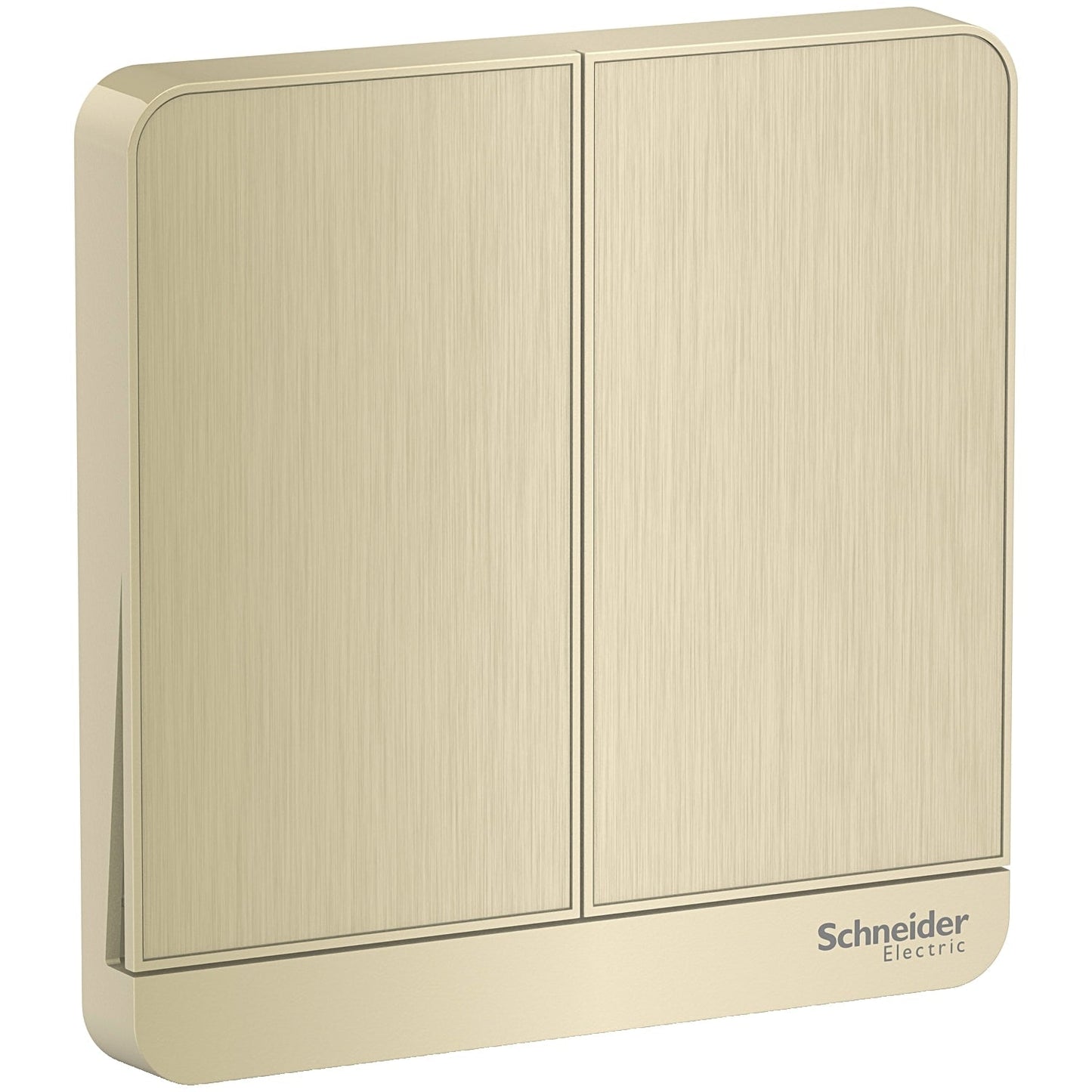 Schneider AvatarOn Light Switch with LED Indicator White/Dark Wood/Dark Grey/Wine Gold/Gold Hairline