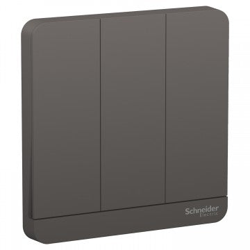 Schneider AvatarOn Light Switch with LED Indicator White/Dark Wood/Dark Grey/Wine Gold/Gold Hairline