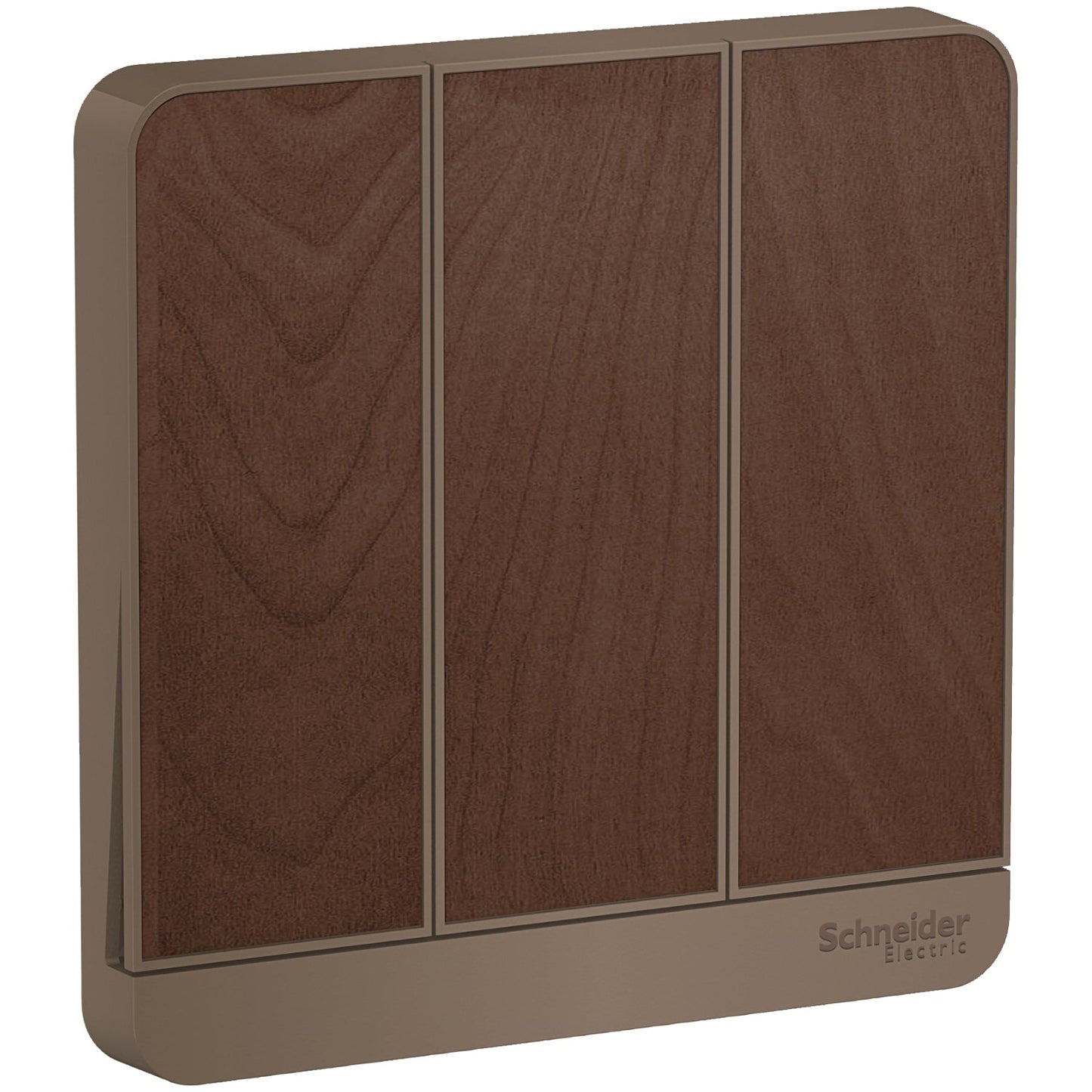 Schneider AvatarOn Light Switch with LED Indicator White/Dark Wood/Dark Grey/Wine Gold/Gold Hairline