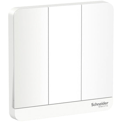 Schneider AvatarOn Light Switch with LED Indicator White/Dark Wood/Dark Grey/Wine Gold/Gold Hairline