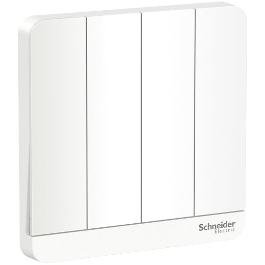 Schneider AvatarOn Light Switch with LED Indicator White/Dark Wood/Dark Grey/Wine Gold/Gold Hairline