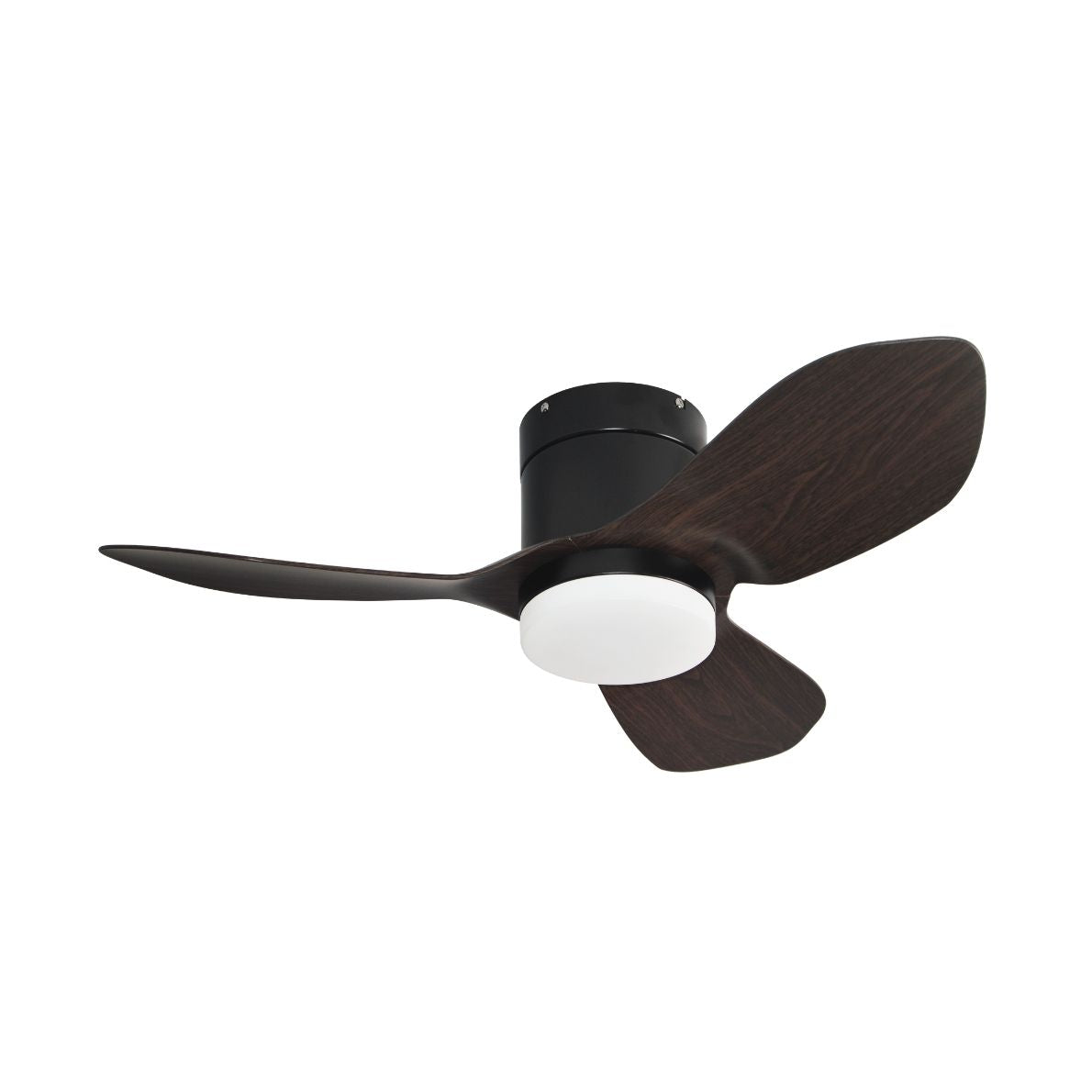 EuropAce AceStar 36 inch ceiling fan ECF36H, Black/Dark Wood