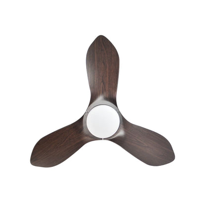 EuropAce AceStar 36 inch ceiling fan ECF36H, Black/Dark Wood