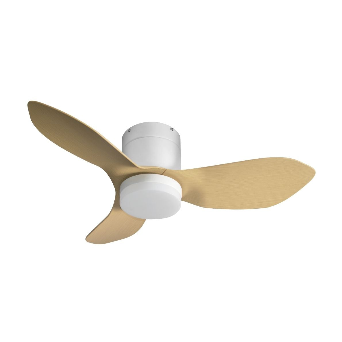 EuropAce AceStar 36 inch ceiling fan ECF36H, White/Light Wood