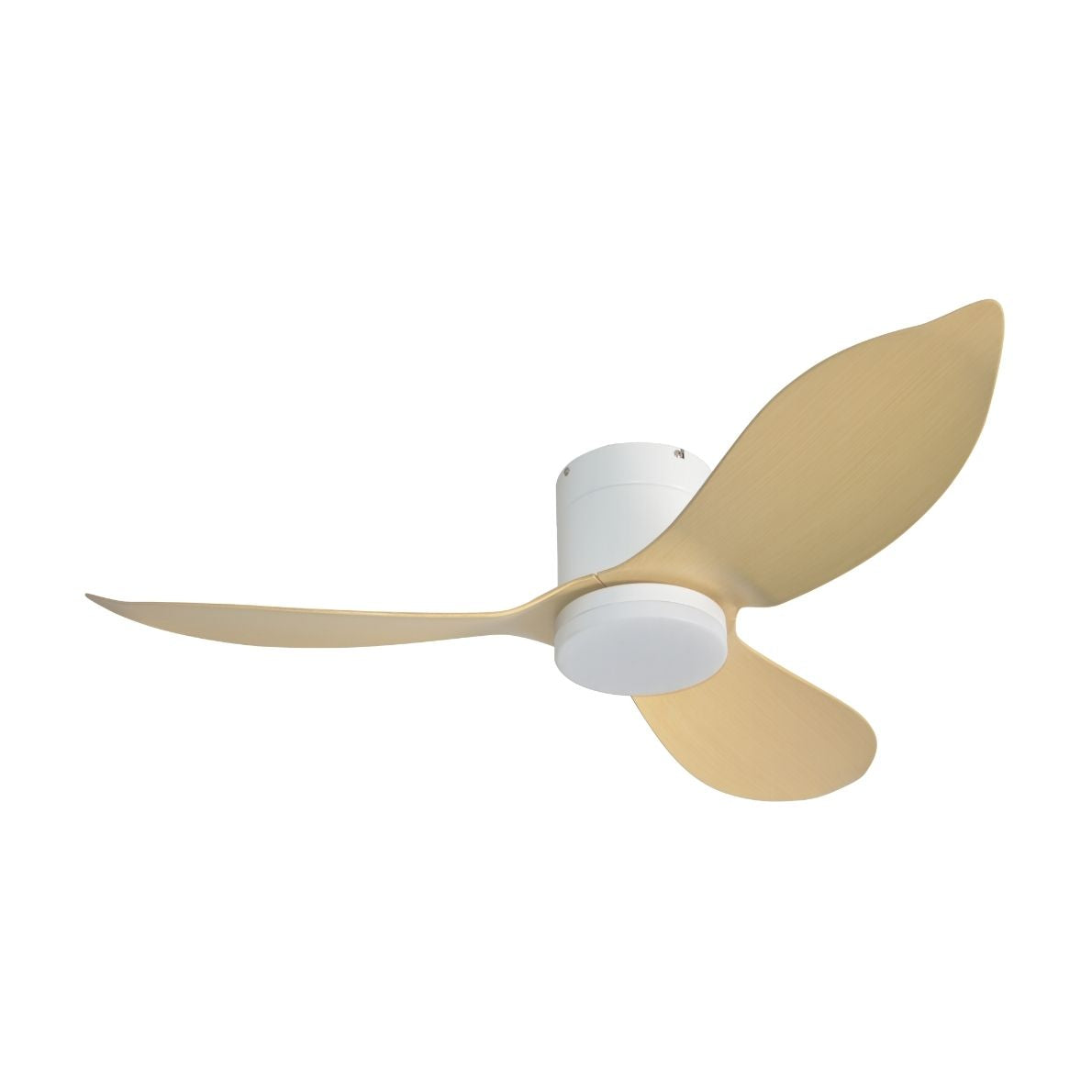 EuropAce AceStar 48 inch ceiling fan ECF48H, White/Light Wood
