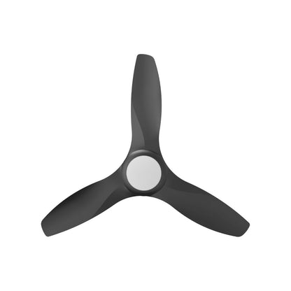 EuropAce BreezeAce 48 inch ceiling fan ECF48HR3, Black