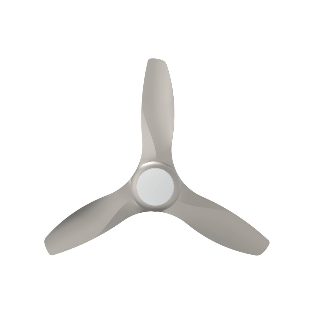 EuropAce BreezeAce 48 inch ceiling fan ECF48HR3, Gun Metal Silver