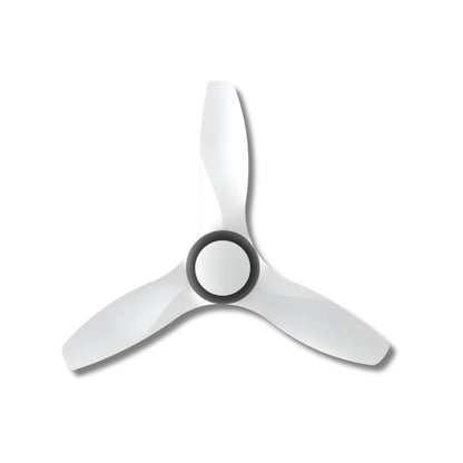 EuropAce BreezeAce 48 inch ceiling fan ECF48HR3, White