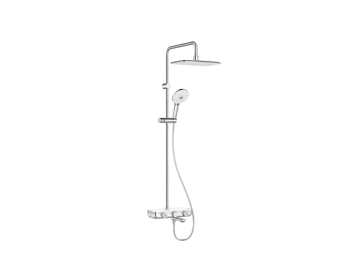 American Standard EasySET Exposed 3-Way Rainshower System Auto Temperature Bath Mixer FFAS4956-601500BC0