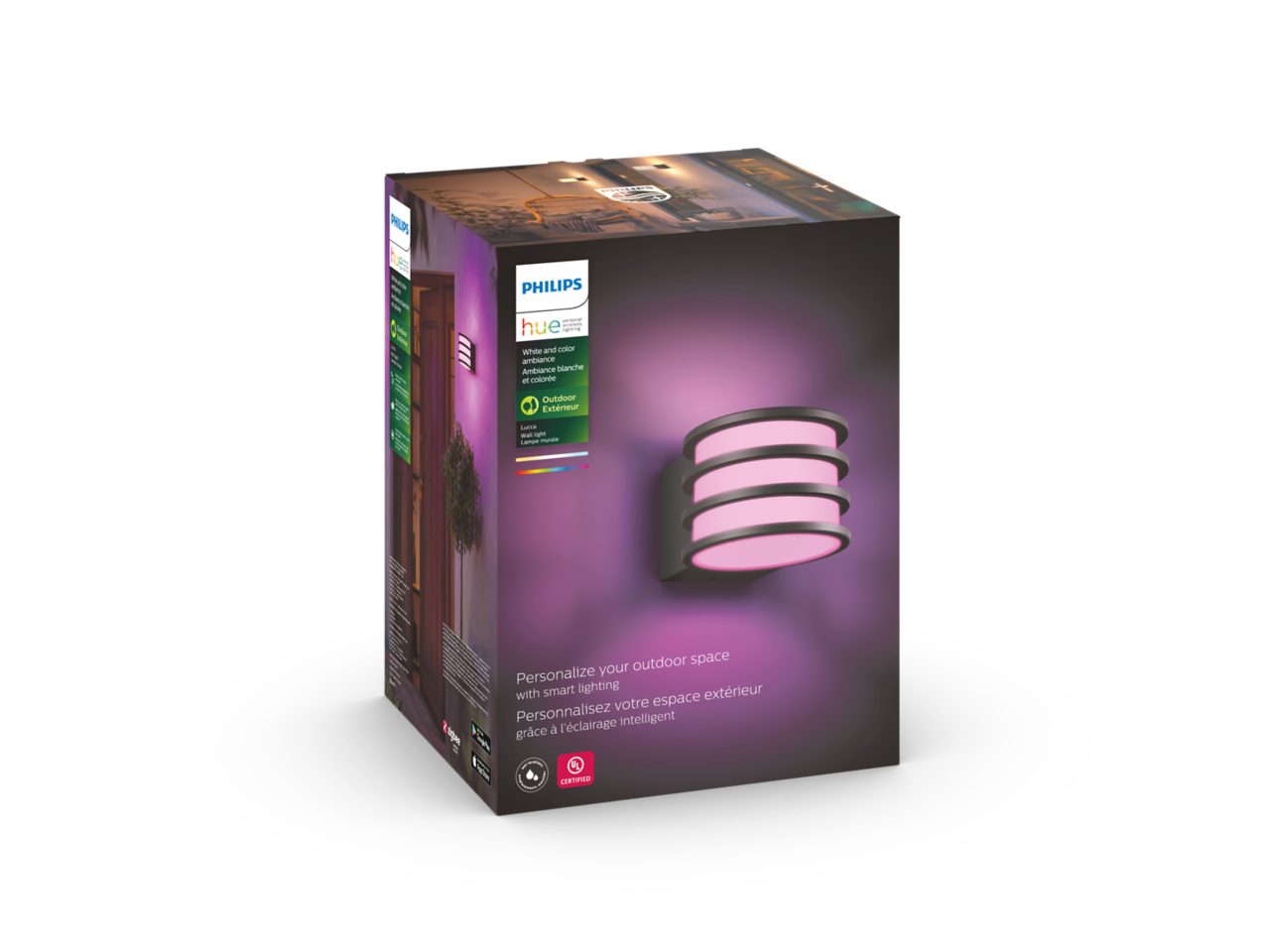 Philips HUE Lucca Outdoor Wall Light