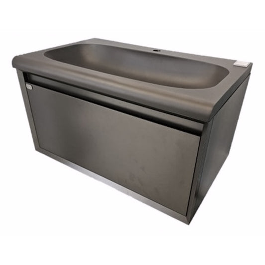 E+NT LD-3899 80cm Stainless Steel Basin Cabinet