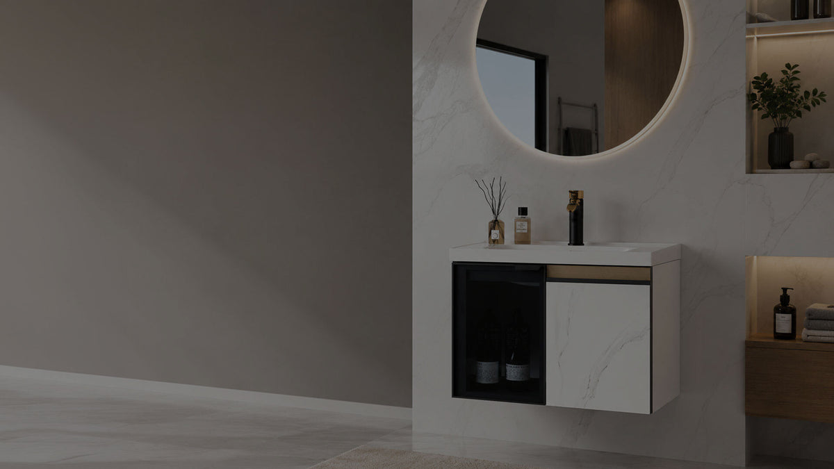 <h1>Beautiful Bathrooms.<br/>Zero Plumbing<br/>Nightmares.</h1>