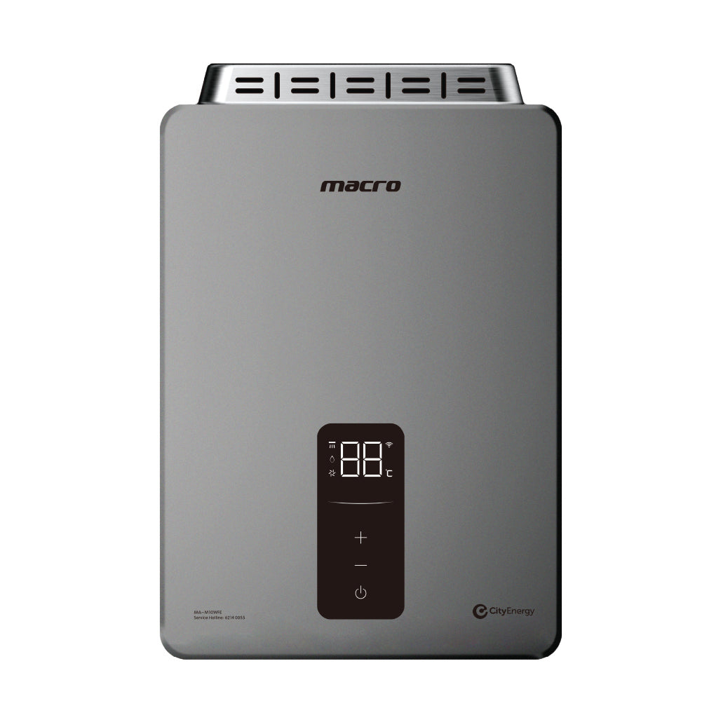 Macro Mini MA-M10WFE gas water heater, Grey