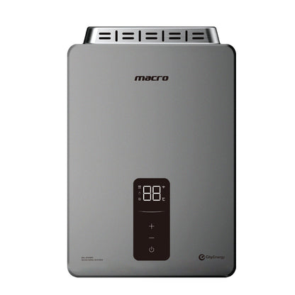Macro Mini MA-M10WFE gas water heater, Grey