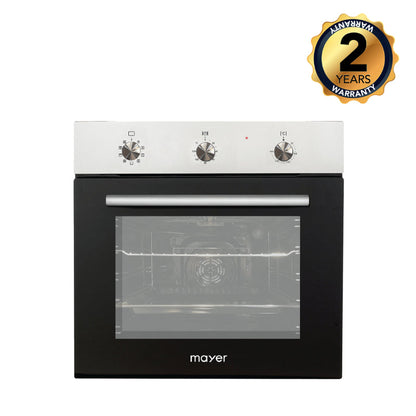 Mayer MMDO9 75L built-in oven, front view