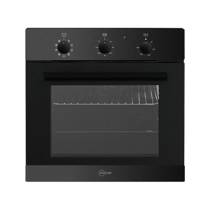 Mayer MMDO9 75L built-in oven in matte black