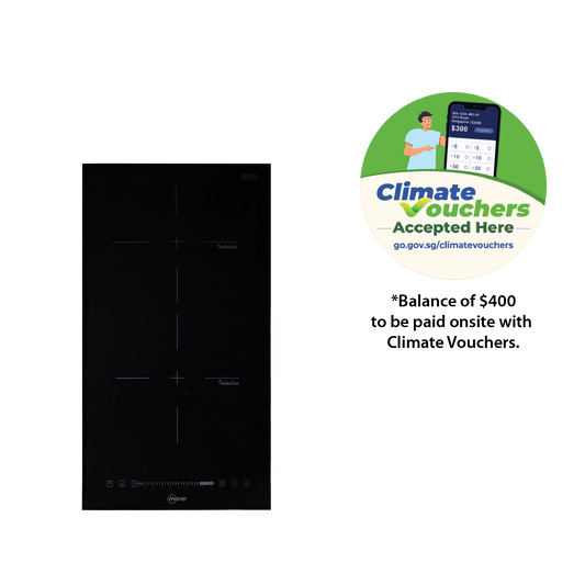 Mayer MMIH30CS 30cm 2-zone domino induction hob