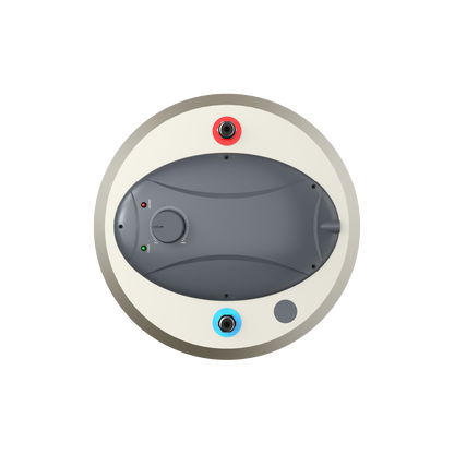 Mistral MSWHZ25CG 25L storage water heater, side view