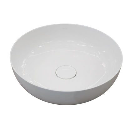 ent Signature Series Counter Top Basin #B2 Glossy White