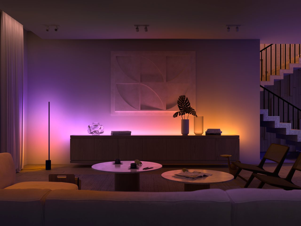 Philips HUE Gradient Lightstrip 2m Base Kit/1m Extension – Lucky