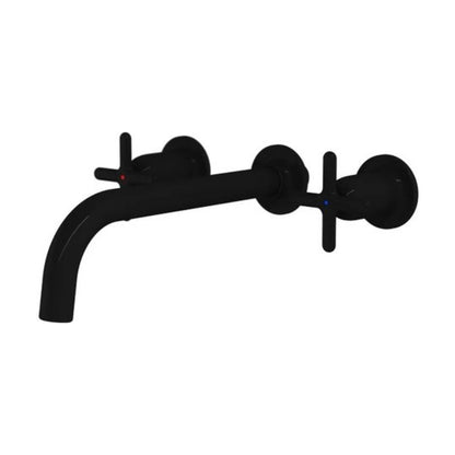 TOTO Hayon TX118LYC wall type lavatory faucet in matte black