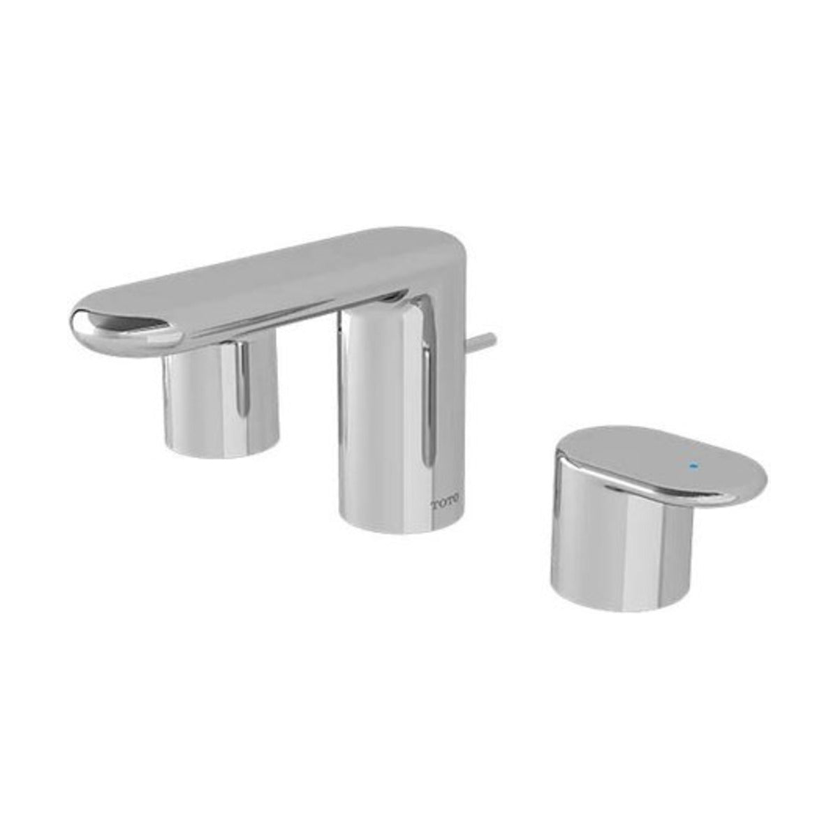 TOTO Lozza TX119MMC three hole lavatory faucet in chrome