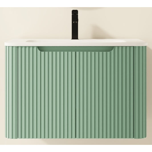 E+NT YAP1-75MGN 75cm PVC Basin Cabinet (Mint Green)