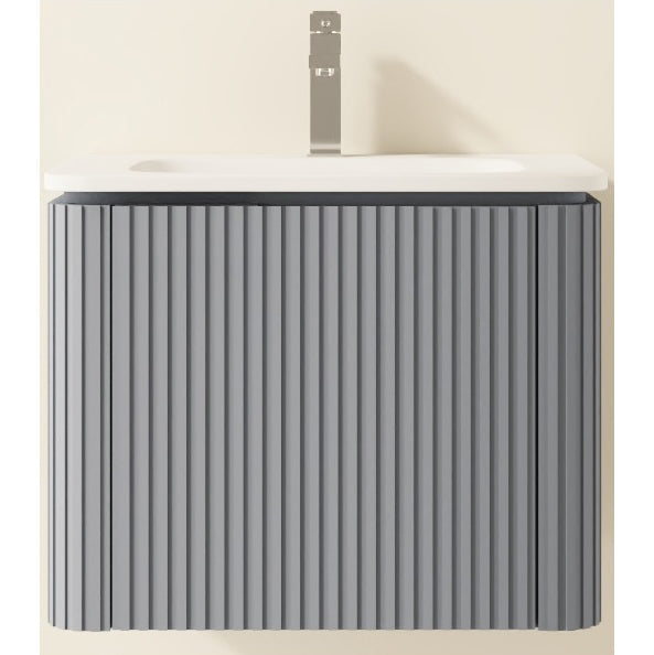 E+NT YJN-60 60cm PVC Basin Cabinet Metal Grey
