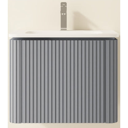 E+NT YJN-60 60cm PVC Basin Cabinet Metal Grey