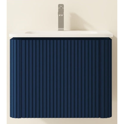 E+NT YJN-60 60cm PVC Basin Cabinet Navy Blue