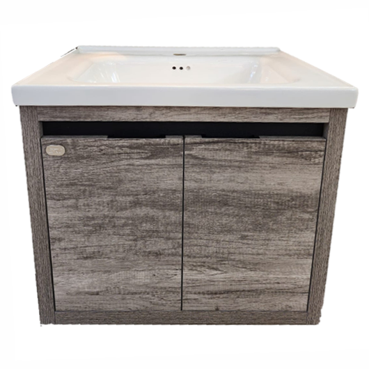 E+NT YB2-60BW 60cm PVC Basin Cabinet