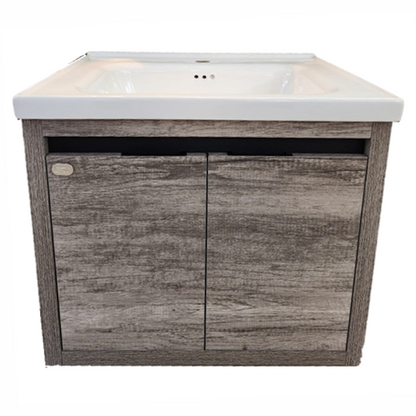 E+NT YB2-60BW 60cm PVC Basin Cabinet