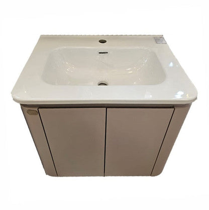 E+NT YAP6-60 60cm PVC Basin Cabinet Dark Beige Grey