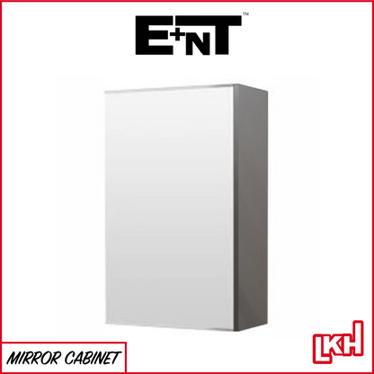 E+NT 1018GR Stainless Steel Mirror Cabinet (Gray)