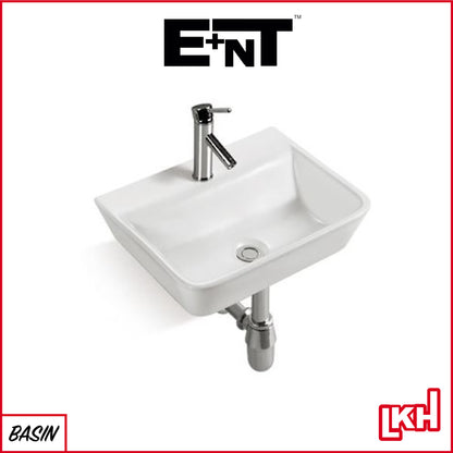 E+NT 80076 Wall Hung Basin