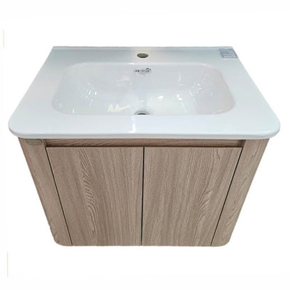 E+NT YAM7-60LAE 60cm PVC Basin Cabinet (Light Ash)