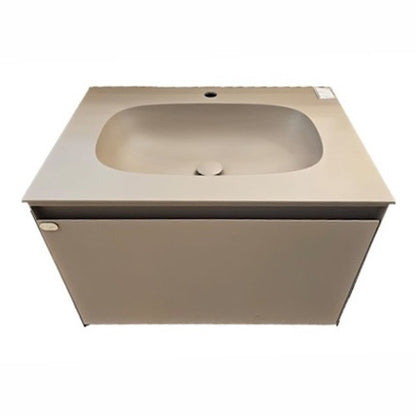 E+NT LD-3853 70cm Stainless Steel Basin Cabinet (Sand)