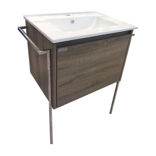 E+NT 044-600 60cm Basin Cabinet Set