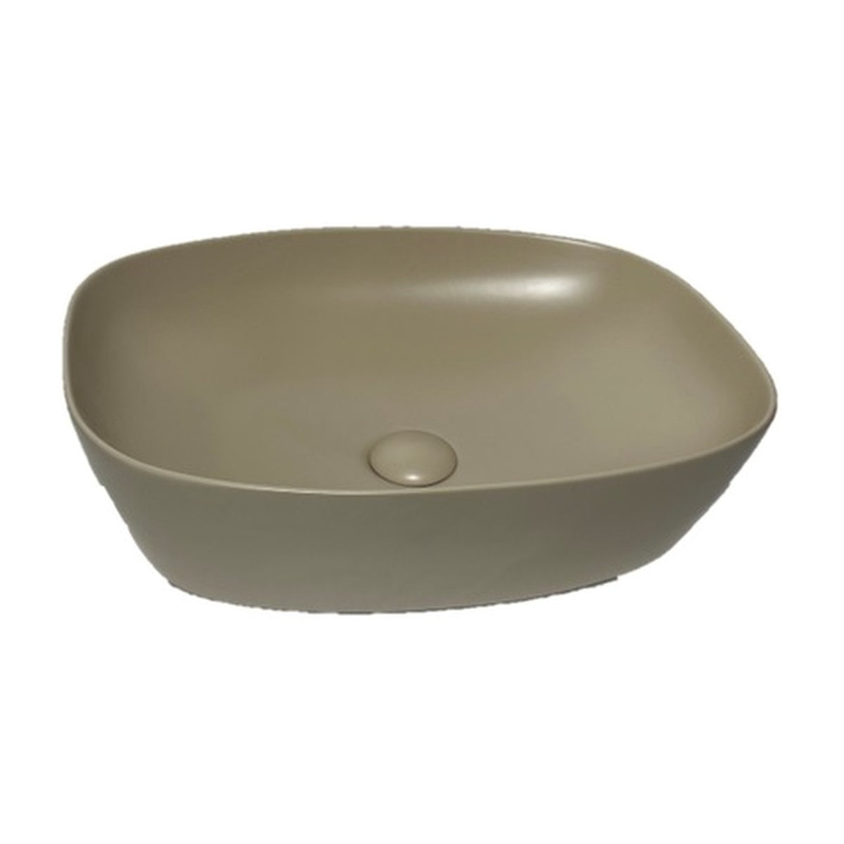 E+NT Counter Top Basin 8483B, Matt Taupe