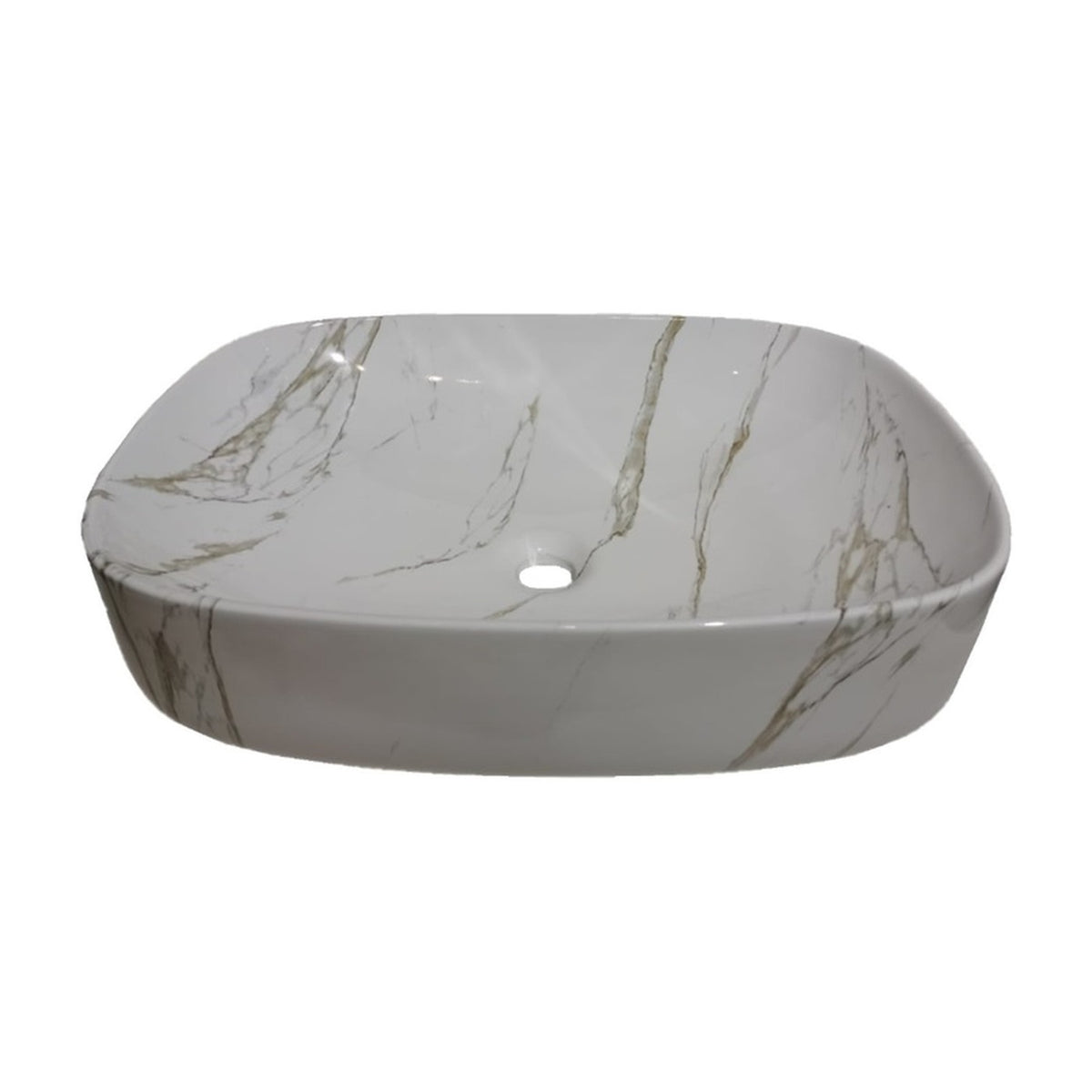 E+NT Counter Top Basin 8558, White Marble