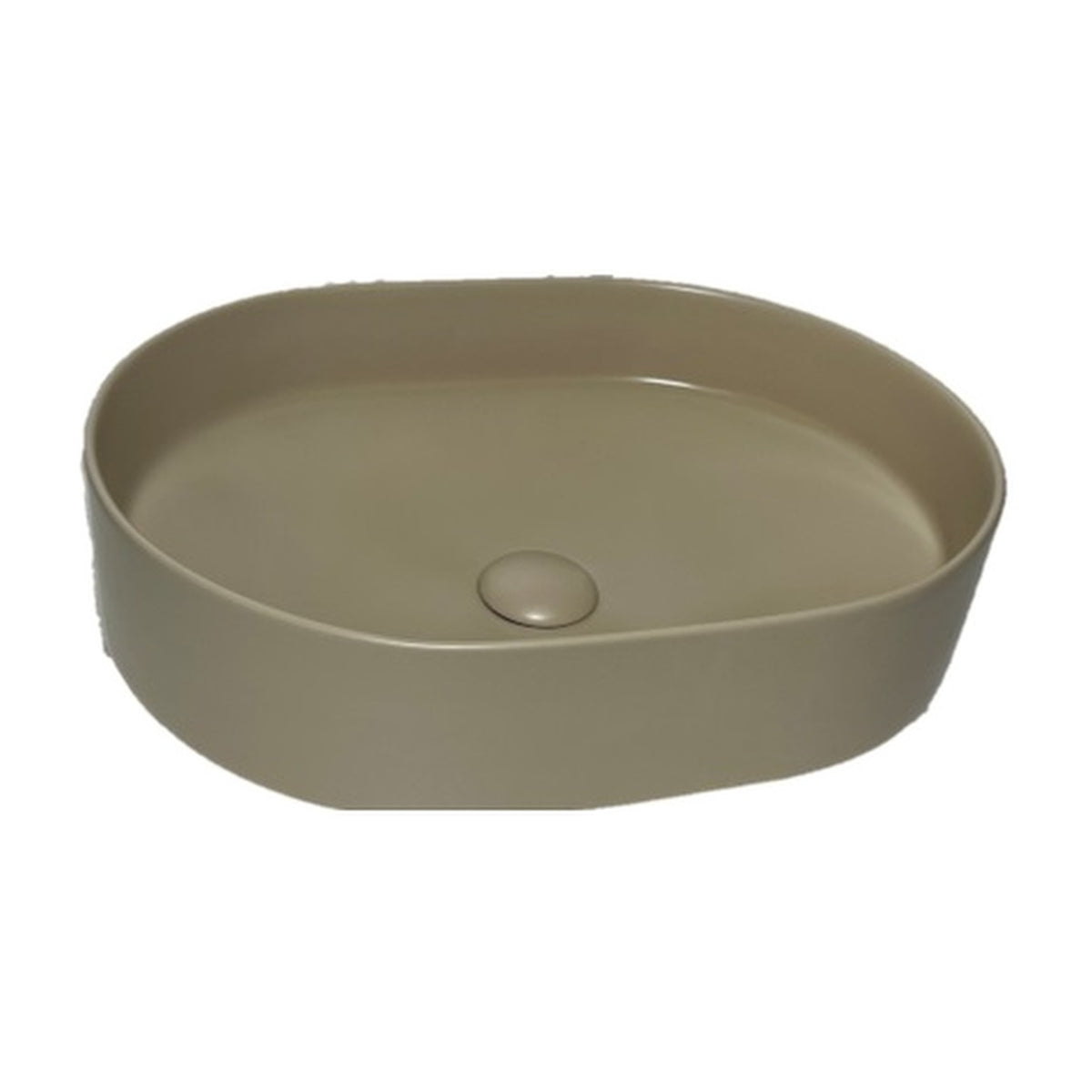 E+NT Counter Top Basin 8772, Matt Taupe