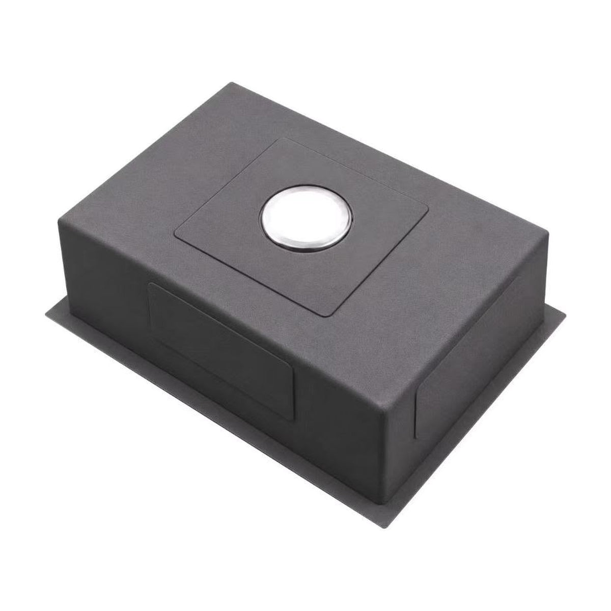E+NT Embossed Nano Undermount Single Bowl Sink 5045, underside view
