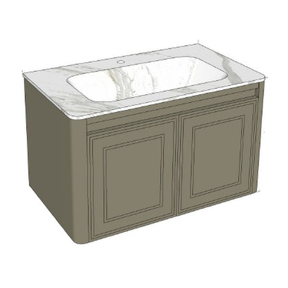 E+NT LD-5226 80cm Basin Cabinet Set