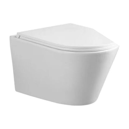 E+NT MAKI Wall Hung Toilet Bowl, White