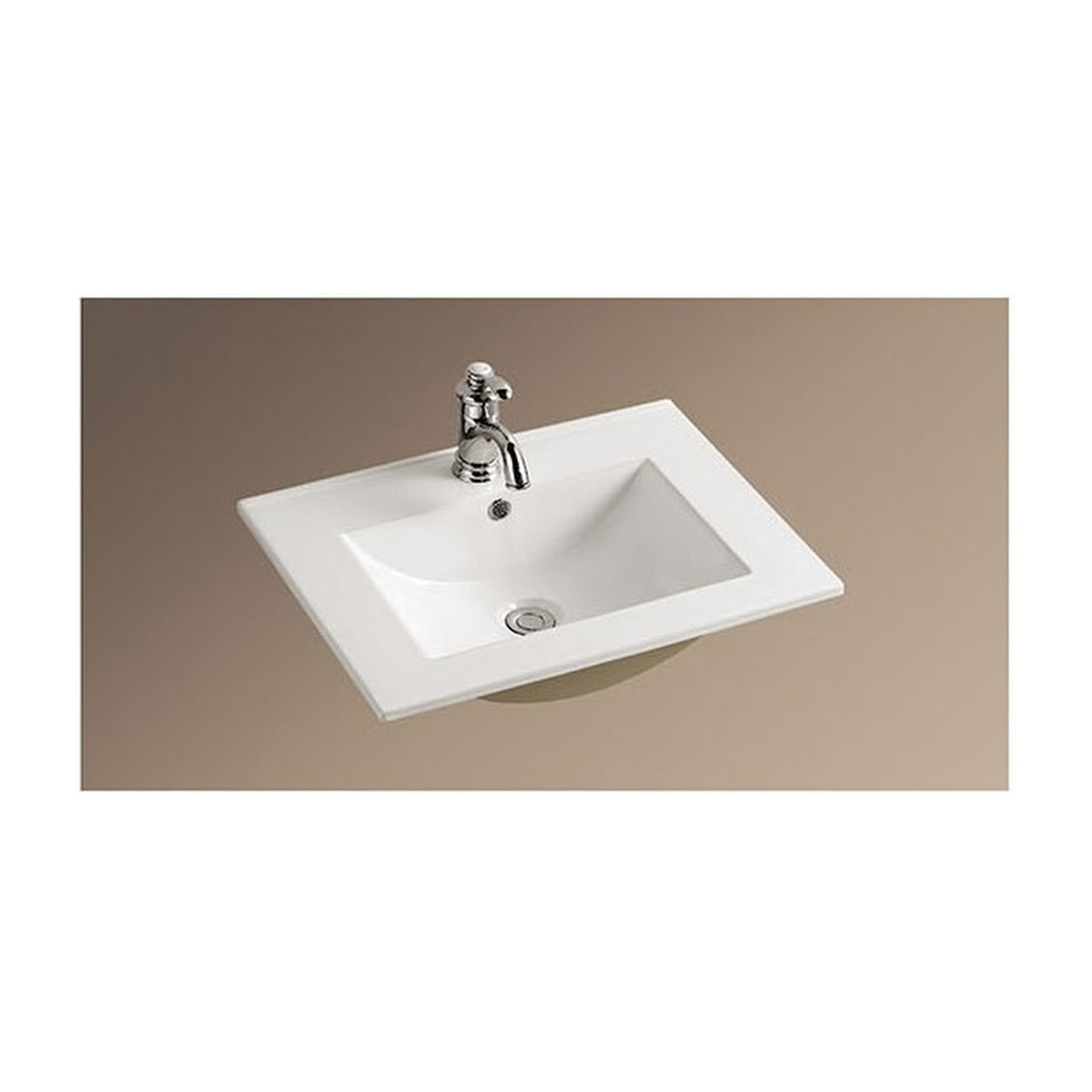 E+NT Semi Recessed Basin E-7506-60