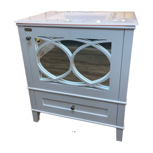 E+NT T9313-30W 75cm Basin Cabinet Set