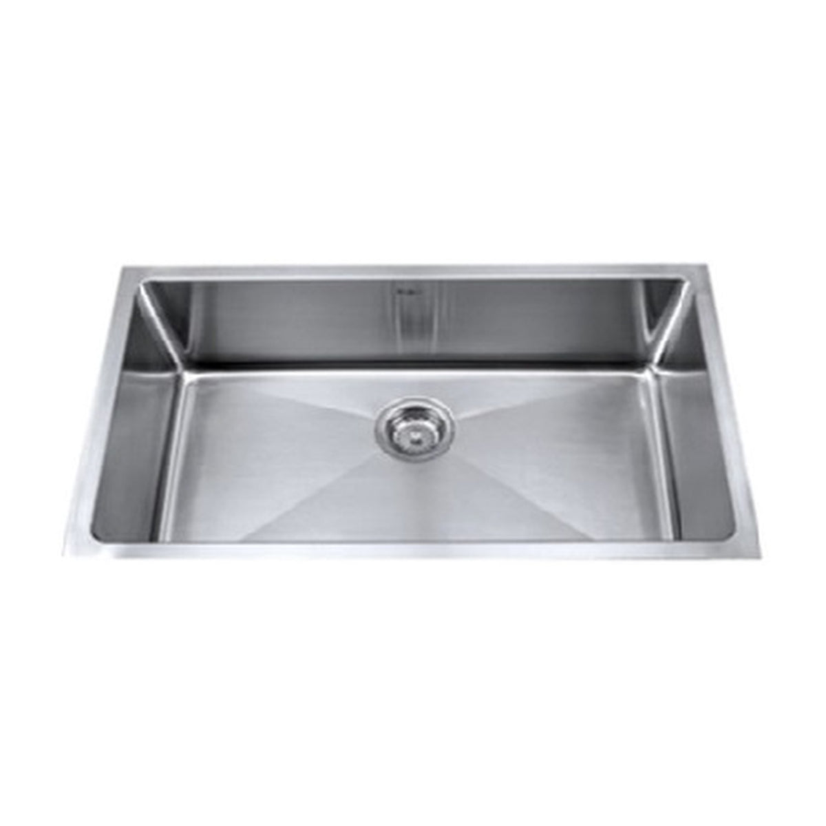 E+NT Undermount Kitchen Sink E680, Stainless Steel