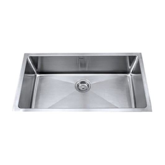 E+NT Undermount Kitchen Sink E680, Stainless Steel