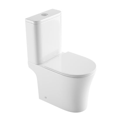 E+NT VOLGA Rimless Two Piece Toilet Bowl