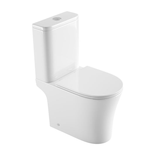 E+NT VOLGA Rimless Two Piece Toilet Bowl